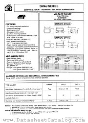 SMAJ110CA datasheet pdf Jinan Gude Electronic Device