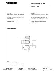 AA3020MBC datasheet pdf Kingbright Electronic