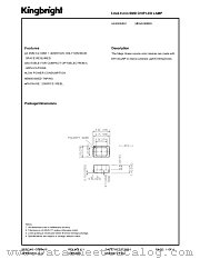 AA3020MGC datasheet pdf Kingbright Electronic