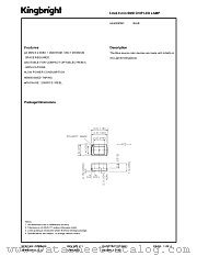 AA3020PBC datasheet pdf Kingbright Electronic