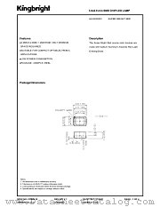 AA3020SRC datasheet pdf Kingbright Electronic