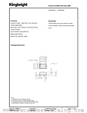 AA3020SURC datasheet pdf Kingbright Electronic