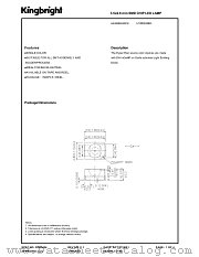 AA3528SURCK datasheet pdf Kingbright Electronic