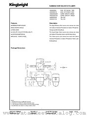 AM2520SGD08 datasheet pdf Kingbright Electronic