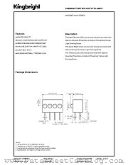 AM2520E_4YD5V datasheet pdf Kingbright Electronic