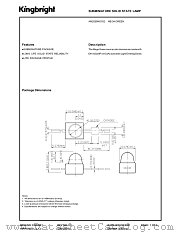 AM2520MGC02 datasheet pdf Kingbright Electronic