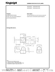 AM2520SRD02 datasheet pdf Kingbright Electronic