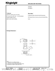 AP1608S4C datasheet pdf Kingbright Electronic