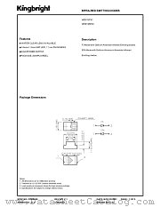 AP2012SF4C datasheet pdf Kingbright Electronic