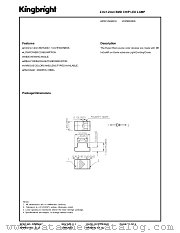 AP2012SURCK datasheet pdf Kingbright Electronic