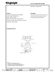 APA3010PYC datasheet pdf Kingbright Electronic
