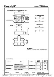 APB3025SGYC datasheet pdf Kingbright Electronic