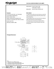 APBL3025EYC datasheet pdf Kingbright Electronic