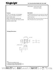 APTB1615ESGC datasheet pdf Kingbright Electronic