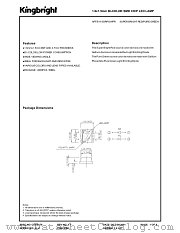APTB1615SRPGWPR datasheet pdf Kingbright Electronic