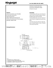 APTD3216SGC datasheet pdf Kingbright Electronic