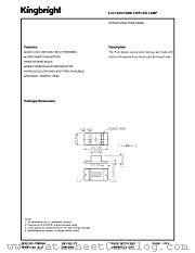 APTR3216PGW datasheet pdf Kingbright Electronic