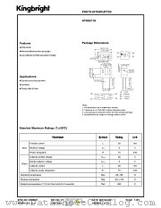 ATIR0311S datasheet pdf Kingbright Electronic