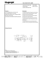 L1060SRC datasheet pdf Kingbright Electronic