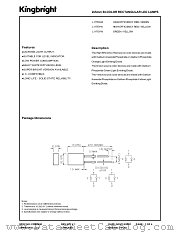 L117EGW datasheet pdf Kingbright Electronic