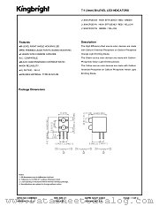 L130WCP_2EYW datasheet pdf Kingbright Electronic
