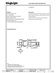 L1387QMP_EGW datasheet pdf Kingbright Electronic