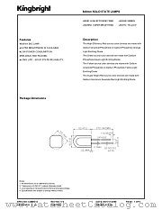 L803YD datasheet pdf Kingbright Electronic