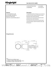 L813ED datasheet pdf Kingbright Electronic