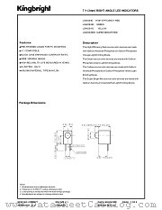 L934CB_SRD datasheet pdf Kingbright Electronic