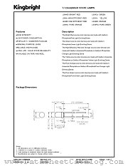 L934YC datasheet pdf Kingbright Electronic