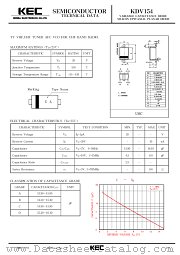 KDV154C datasheet pdf Korea Electronics (KEC)