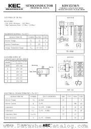 KDV251BS datasheet pdf Korea Electronics (KEC)
