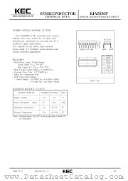 KIA6930S datasheet pdf Korea Electronics (KEC)