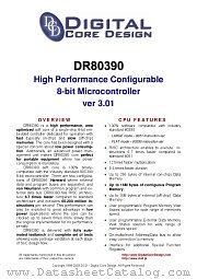 DR80390 datasheet pdf Lattice Semiconductor