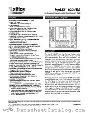 ISPLS1024-100LT100 datasheet pdf Lattice Semiconductor