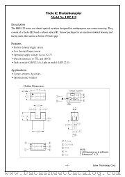 LBP-122 datasheet pdf Letex Technology
