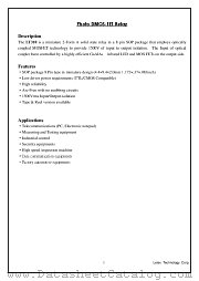 LT310 datasheet pdf Letex Technology