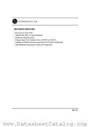 GM72V66841CLT-7J datasheet pdf LG Semiconductor