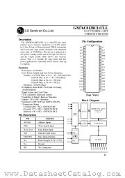GM76C8128CLLE-70 datasheet pdf LG Semiconductor