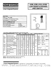 J110A datasheet pdf Linear Systems