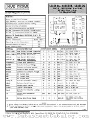 LS3550C datasheet pdf Linear Systems
