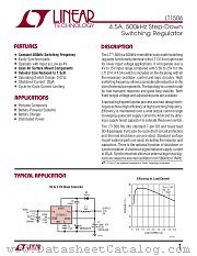 LT1506CR-3.3SYNC datasheet pdf Linear Technology