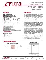 LT3020EMS8-1.8 datasheet pdf Linear Technology