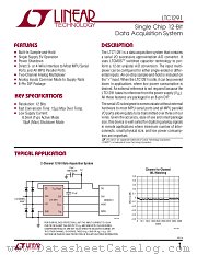 LTC1291BCJ8 datasheet pdf Linear Technology