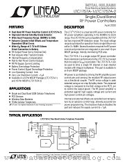 LTC1757A-1,LTC1757A-2 datasheet pdf Linear Technology