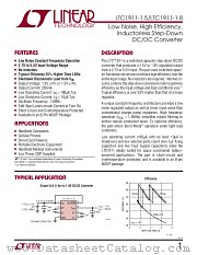 LTC1911EMS8-1.8 datasheet pdf Linear Technology