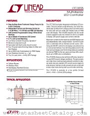 LTC3205EUF datasheet pdf Linear Technology