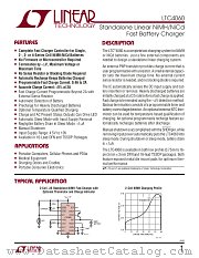 LTC4060EDHC datasheet pdf Linear Technology