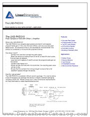 LND-PKD310 datasheet pdf LinearDimensions