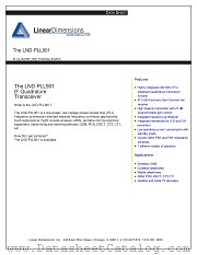 LND-PLL901 datasheet pdf LinearDimensions